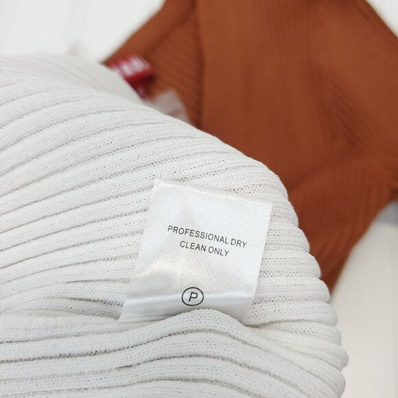 STAUD Sweater Cardigan Shoko Cargo Colorblock Ribbed - Picture 13 of 13